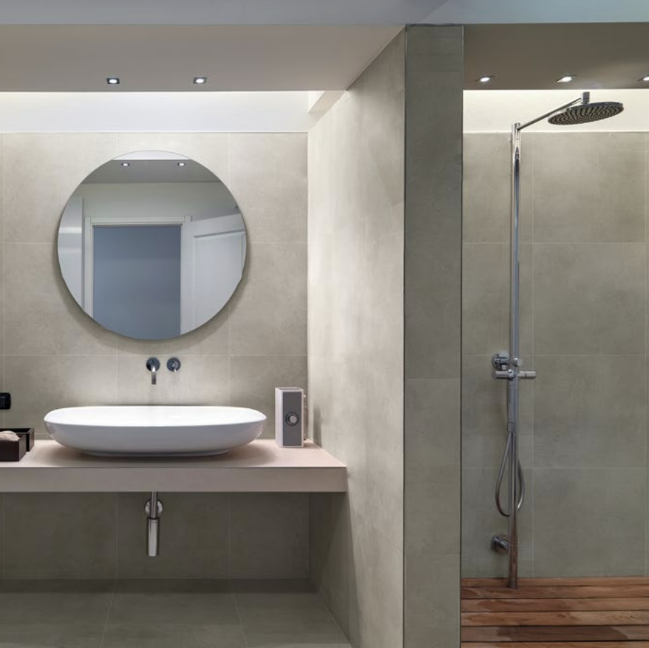 Aménagement de salle de bain - Batisol - Soultz Haut-Rhin - carrelage